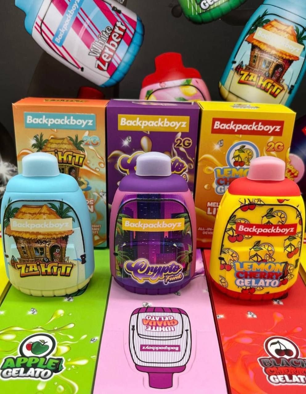 BACKPACK BOYZ 2G DISPOSABLE