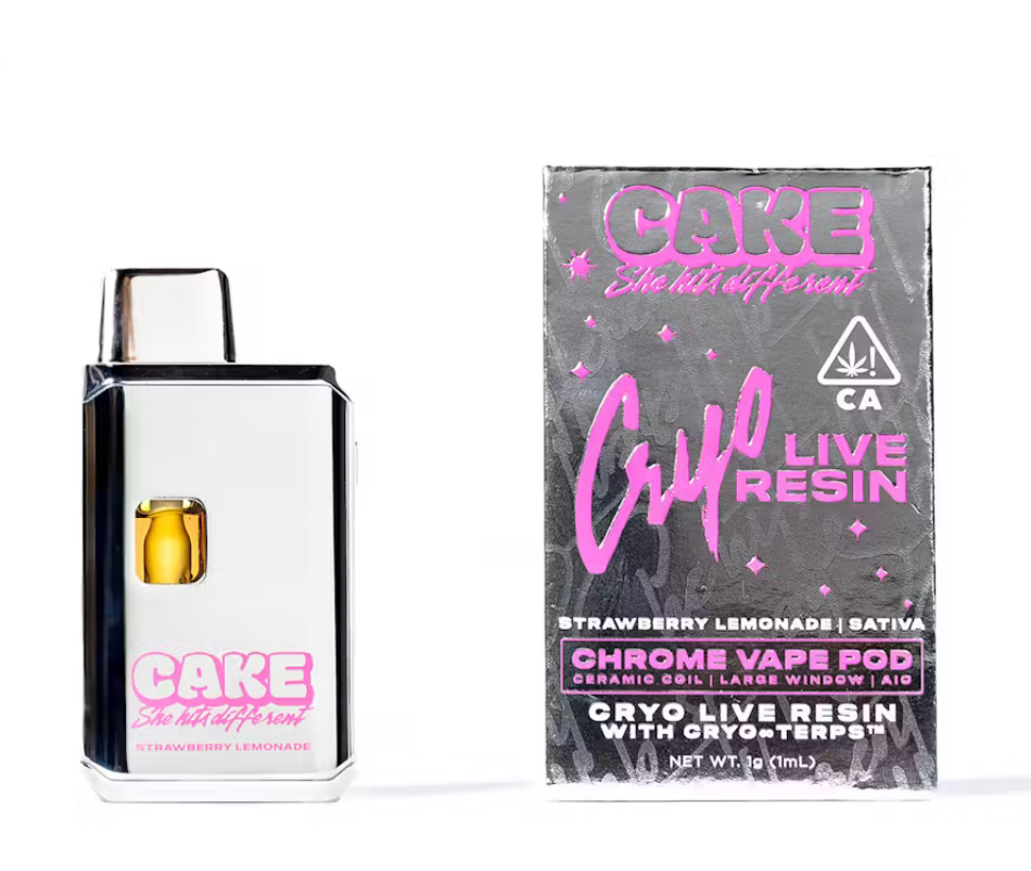 CAKE She Hits Different | Cryo Live Resin | Strawberry Lemonade