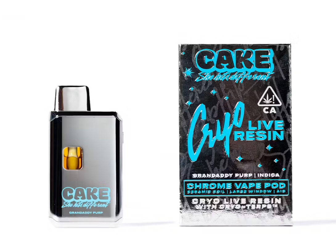 CAKE She Hits Different | Cryo Live Resin | Grandaddy Purp